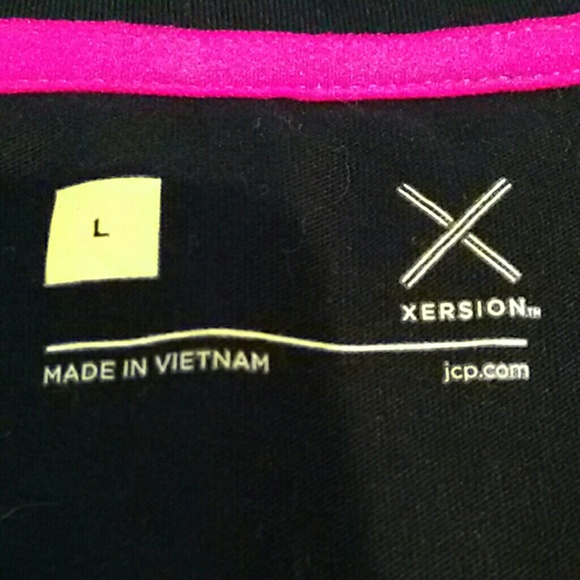 Xersion black graphic tee large - Picture 2 of 3